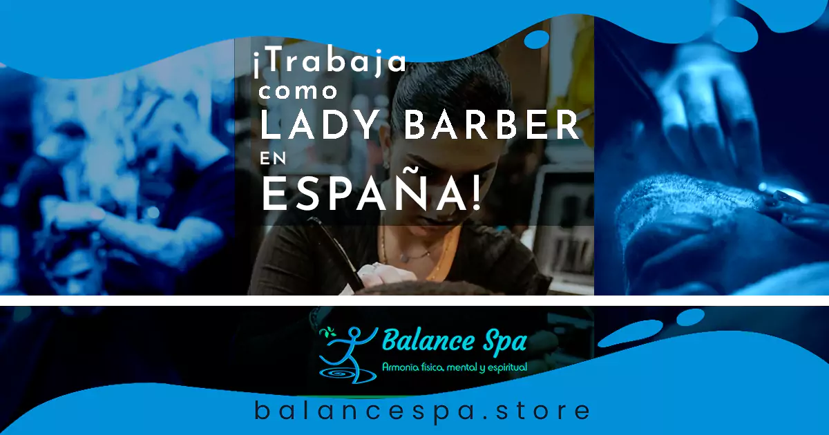 ¡España Trabaja como Lady Barber!
